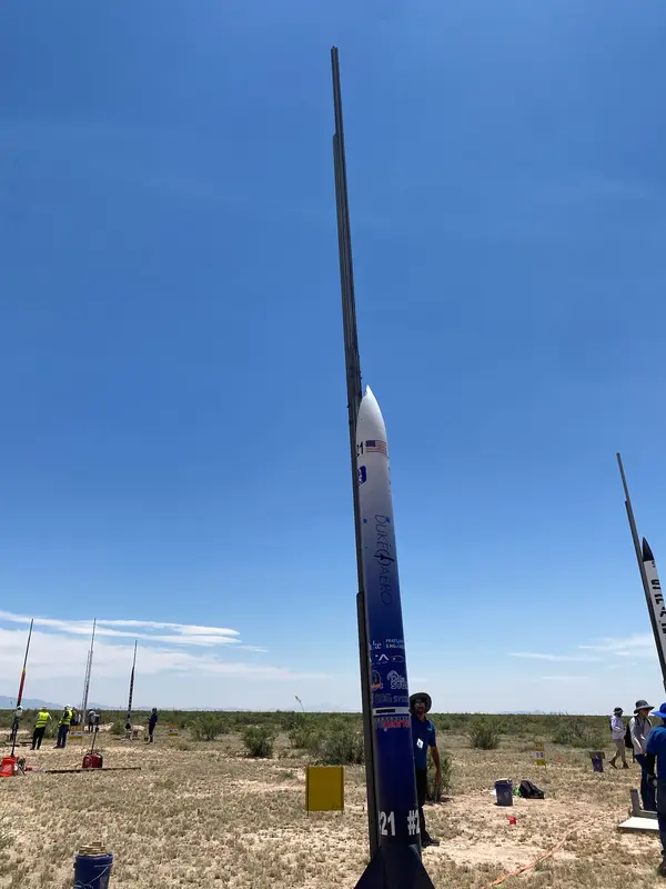 Blue Reaper on the launch pad.